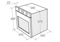 Шкаф духовой электрический MAUNFELD MEOH.6711WS