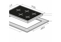 Газовая варочная панель MAUNFELD EGHE.75.33CB.R/G