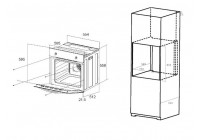 Шкаф духовой электрический MAUNFELD EOEC.586PB