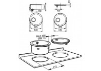 Мойка Smeg 10I3P