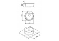 Мойка Smeg LSE48A