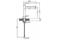 Смеситель Smeg MFQ8-CSP