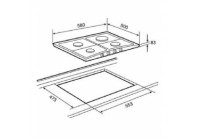 Варочная панель Teka EH 60 4G AI AL TR CI NAT VANILLA OB